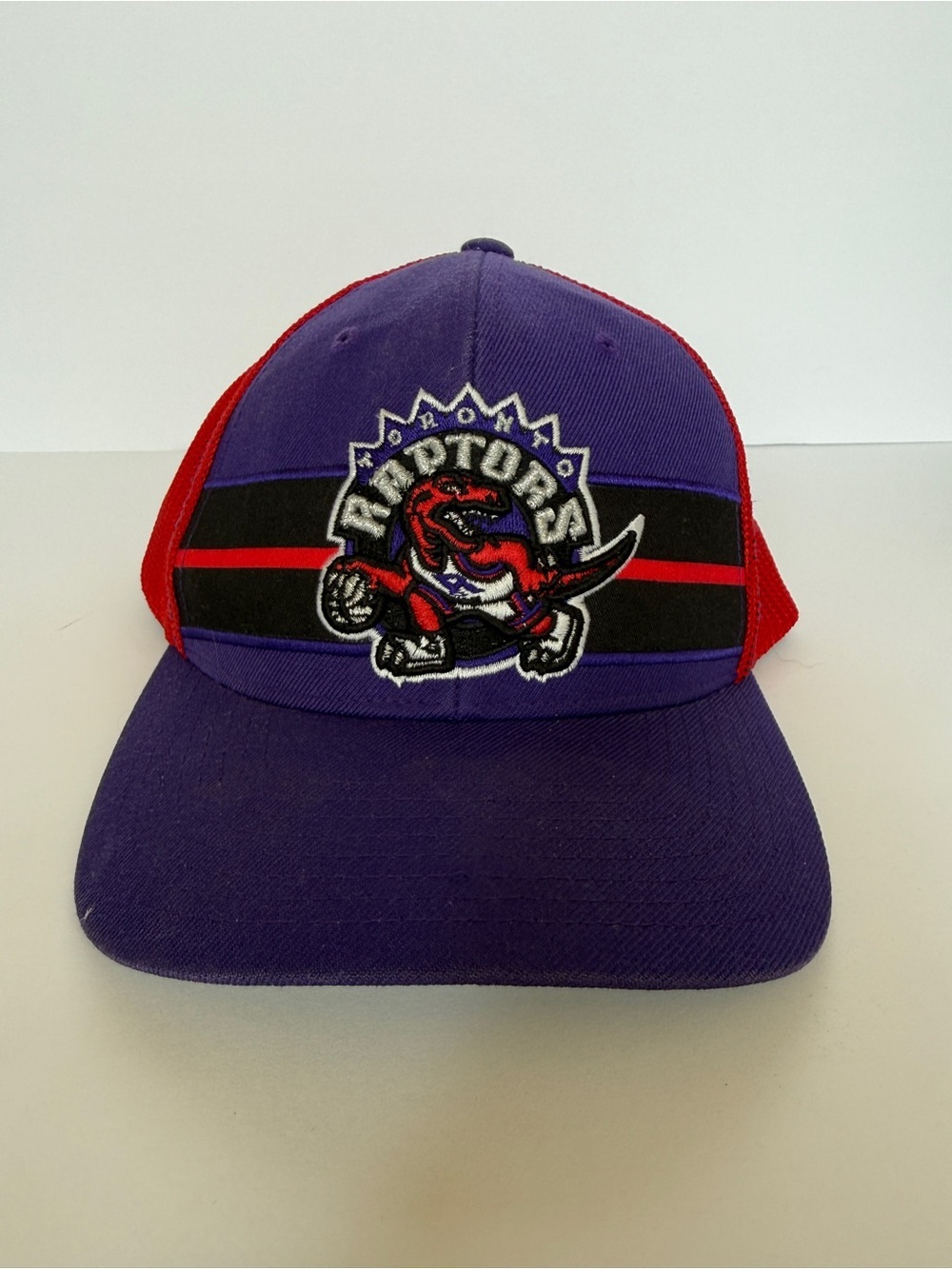 Mitchell & Ness Toronto Raptors Purple Red Retro Snapback Hat